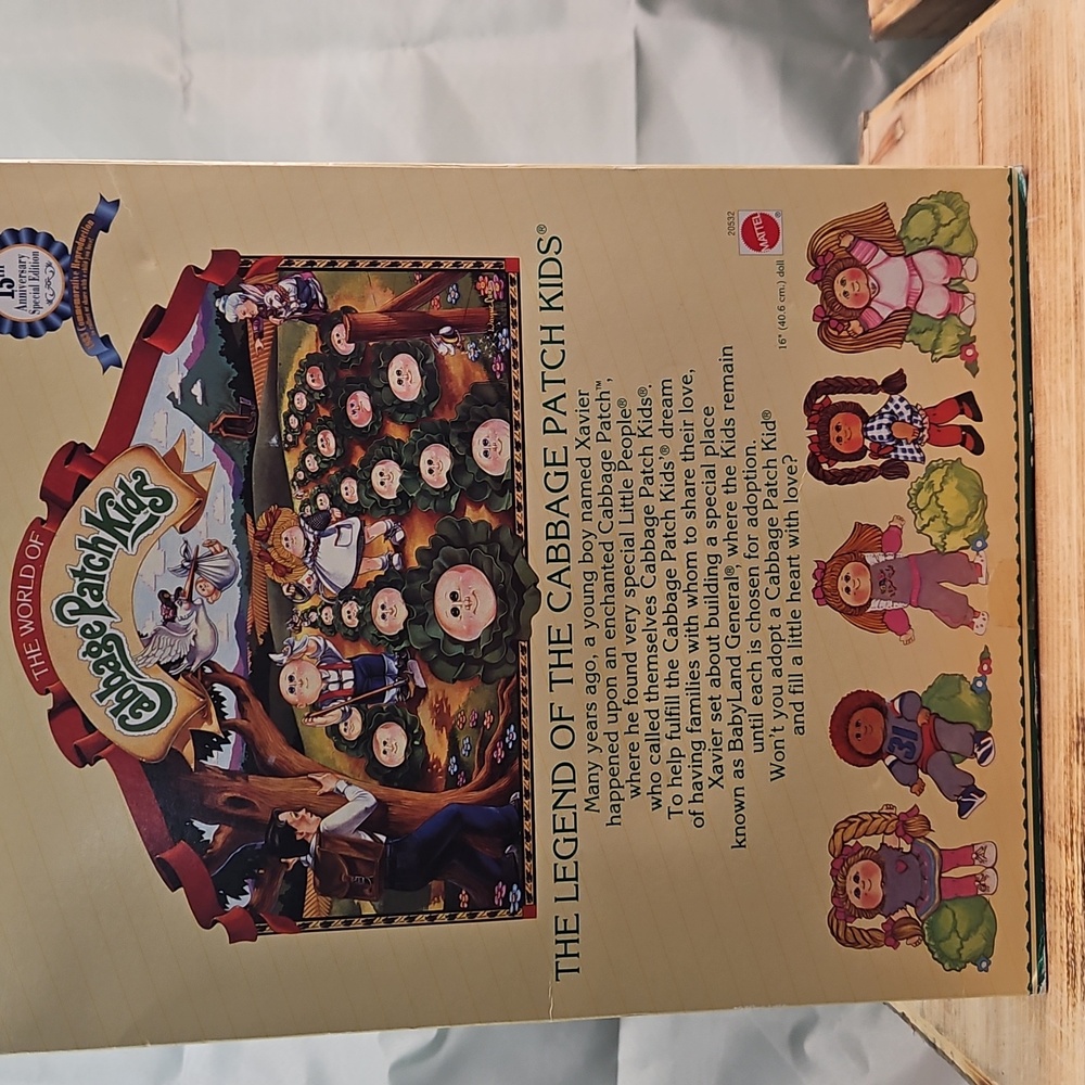 2/$250 Samatha Maretha, 15th Aniversary Edition CABBAGE PATCH KIDS - 1983 - Picture 10 of 16